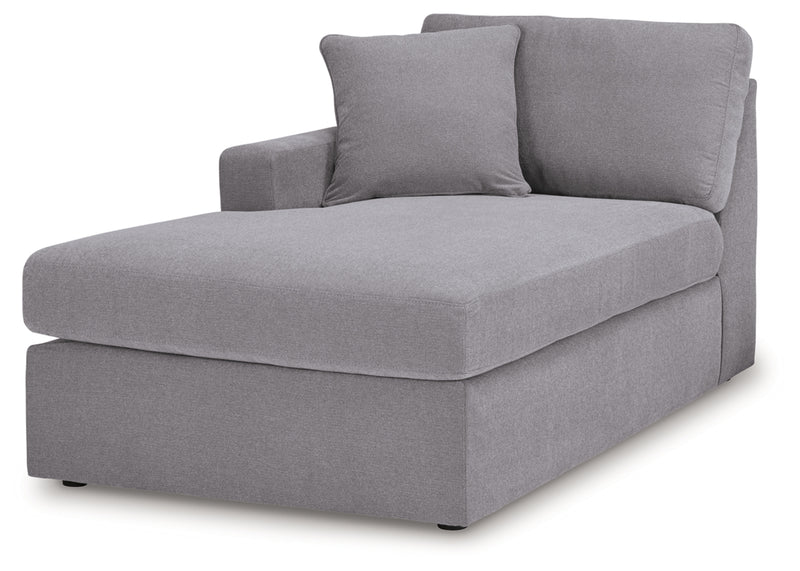 Seccional Modmax de 5 piezas con doble chaise longue
