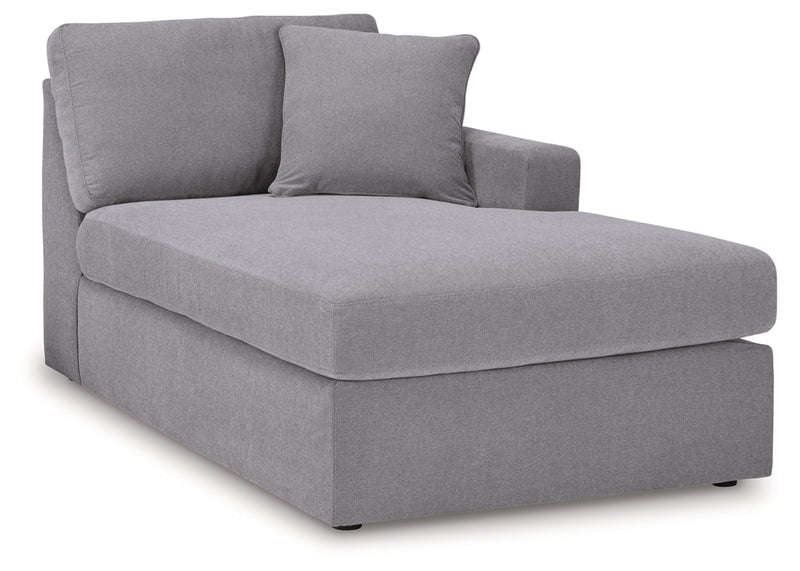 Seccional Modmax de 5 piezas con doble chaise longue