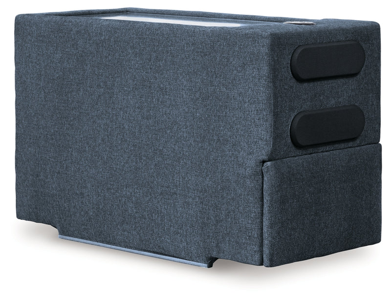 Sofá modular Modmax de 4 piezas con chaise longue y consola de audio