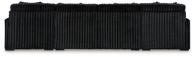 Sofá seccional de 3 piezas Midnight-Madness con chaise longue