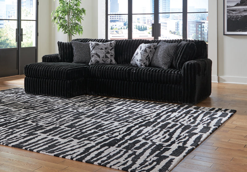 Sofá Seccional de 2 Piezas Midnight-Madness con Chaise