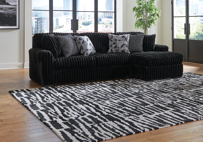 Sofá Seccional de 2 Piezas Midnight-Madness con Chaise