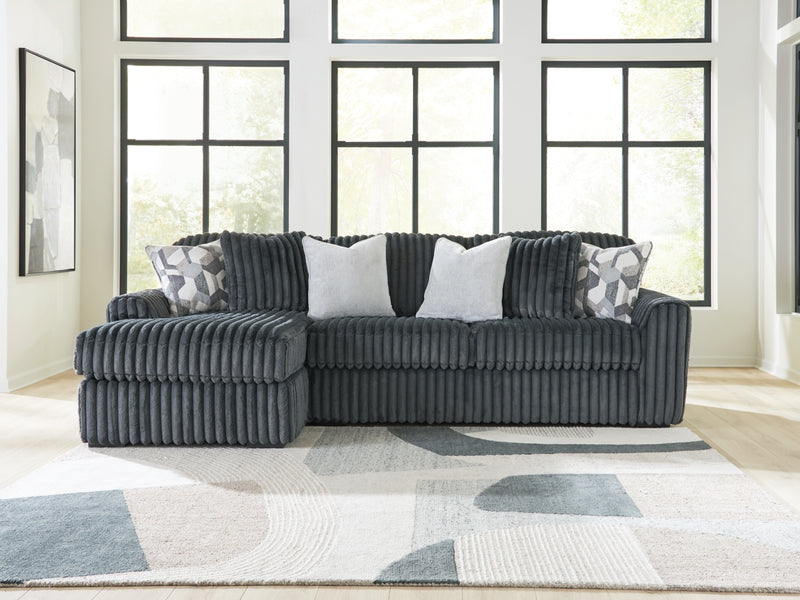 Sofá Seccional Chaise de 2 Piezas Midnight-Madness