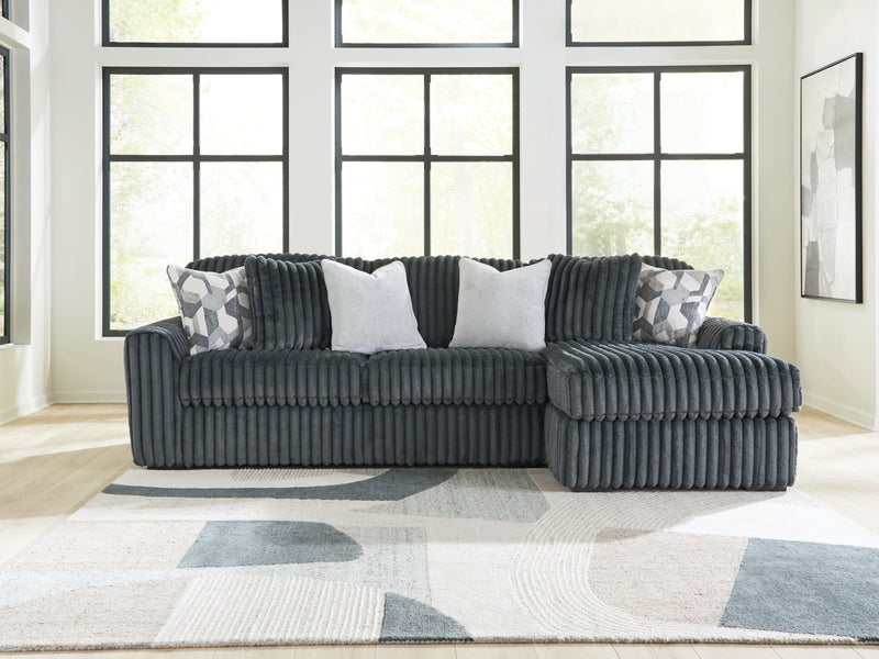 Sofá Seccional Chaise de 2 Piezas Midnight-Madness