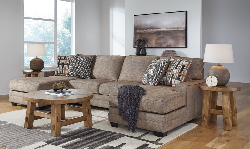 Seccional Cannonbrook de 3 piezas con chaise longue