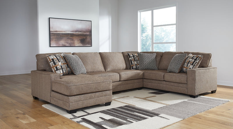 Seccional de 3 piezas Cannonbrook con chaise lounge