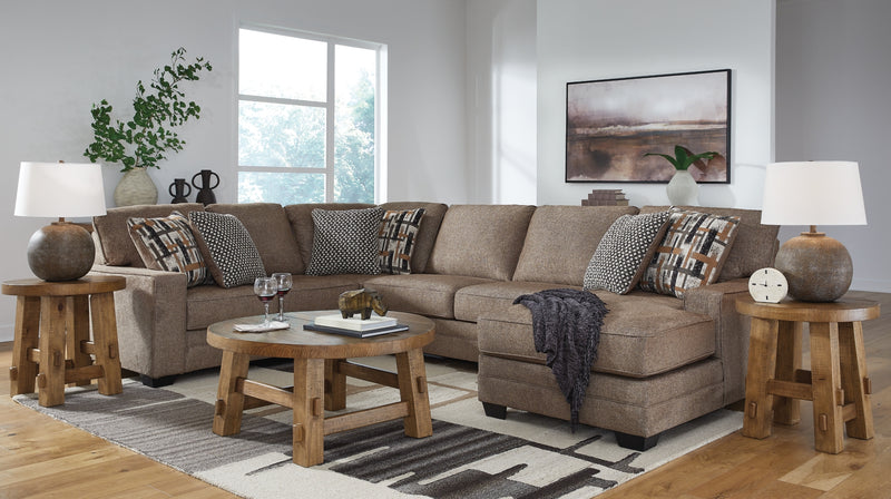 Seccional Cannonbrook de 3 piezas con chaise longue