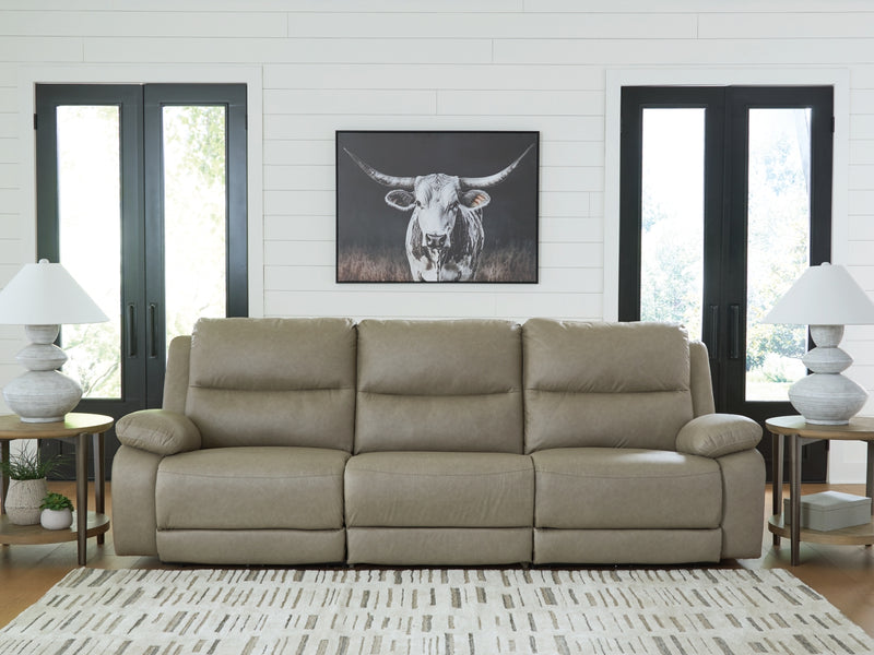 Sofá reclinable eléctrico de 3 piezas Brannigan