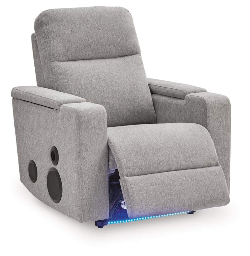 Sillón reclinable Landdin Glider Power con sistema de audio
