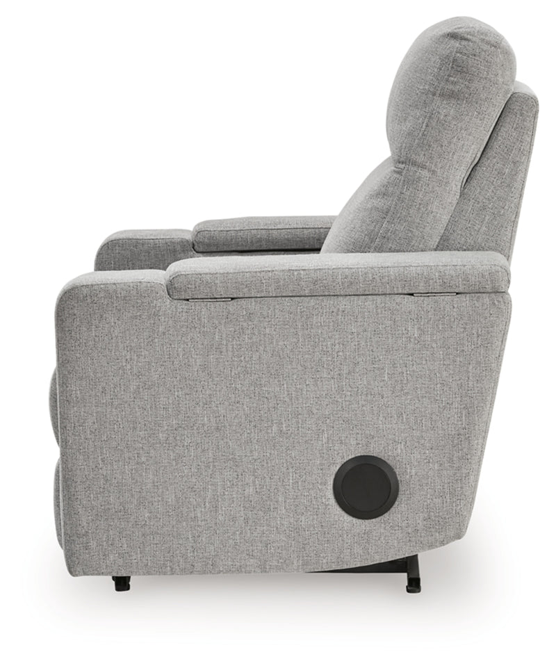 Sillón reclinable Landdin Glider Power con sistema de audio
