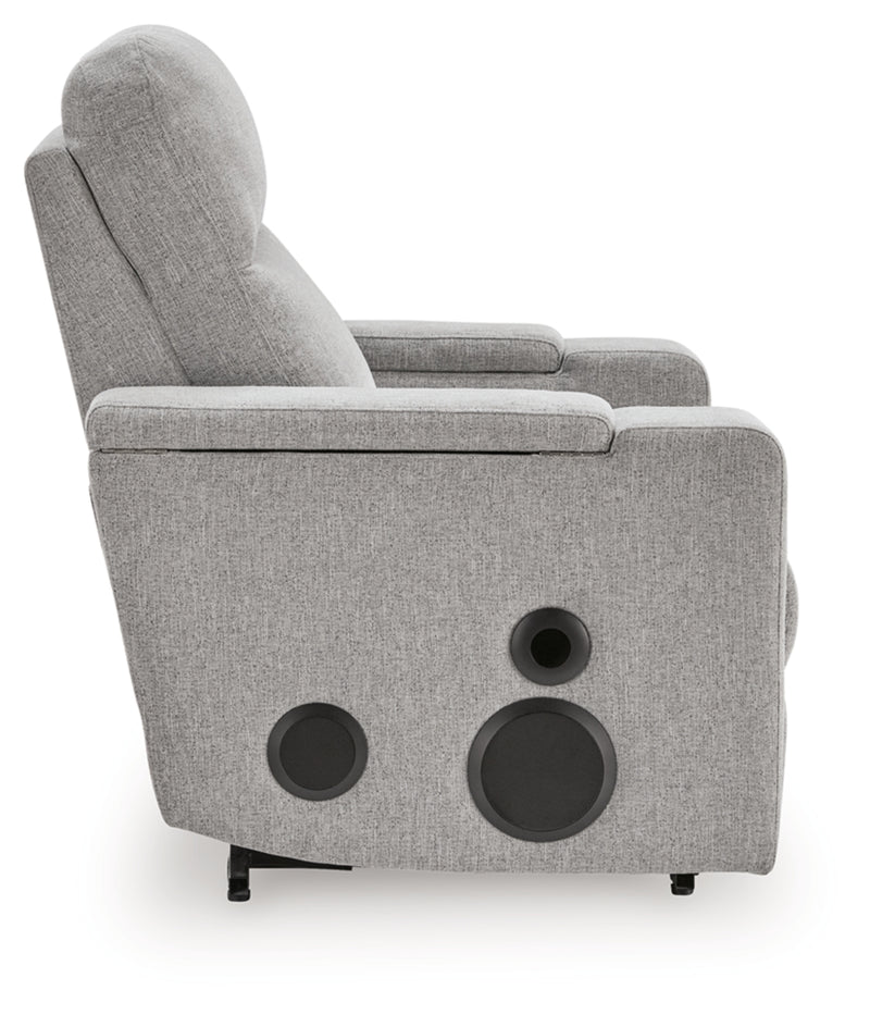 Sillón reclinable Landdin Glider Power con sistema de audio