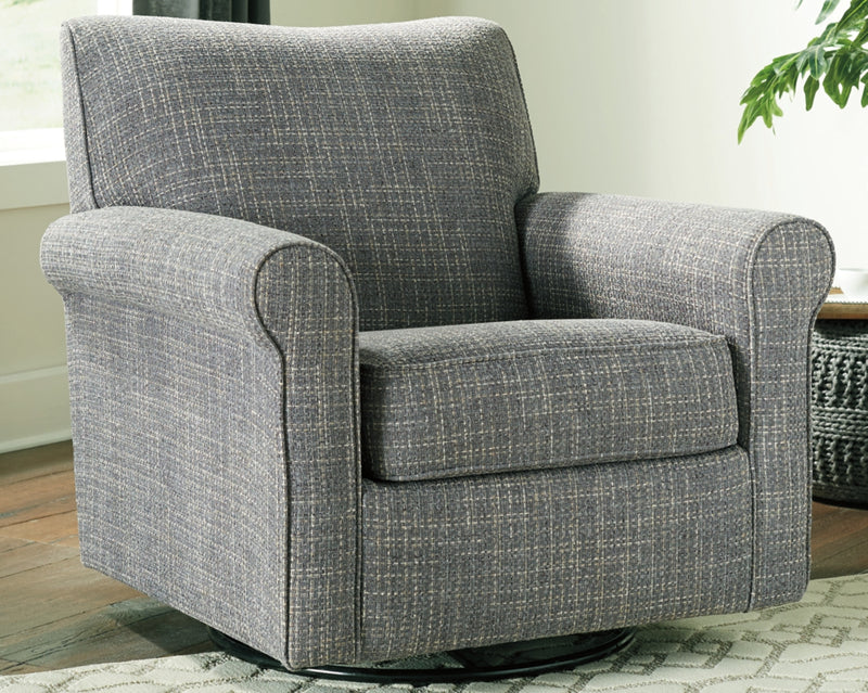 Sillón decorativo Renley giratorio y reclinable