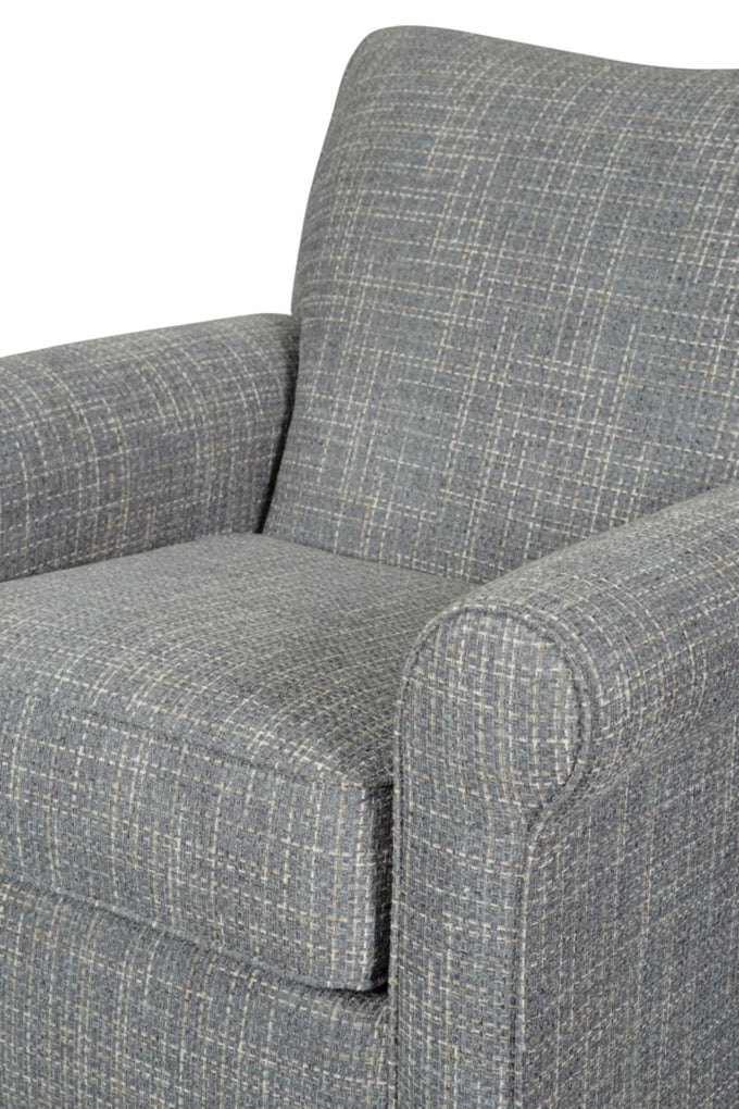 Sillón decorativo Renley giratorio y reclinable
