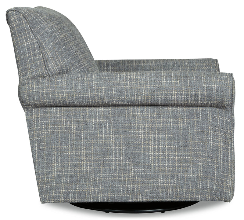 Sillón decorativo Renley giratorio y reclinable