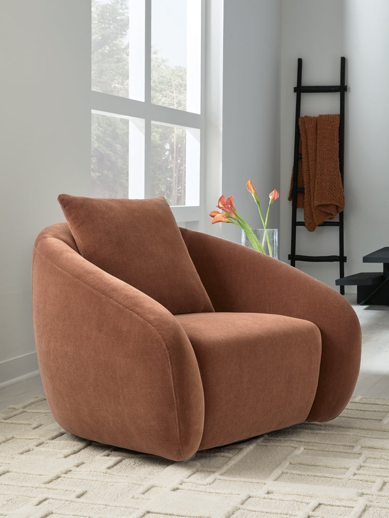 Sillón giratorio Yahya Accent