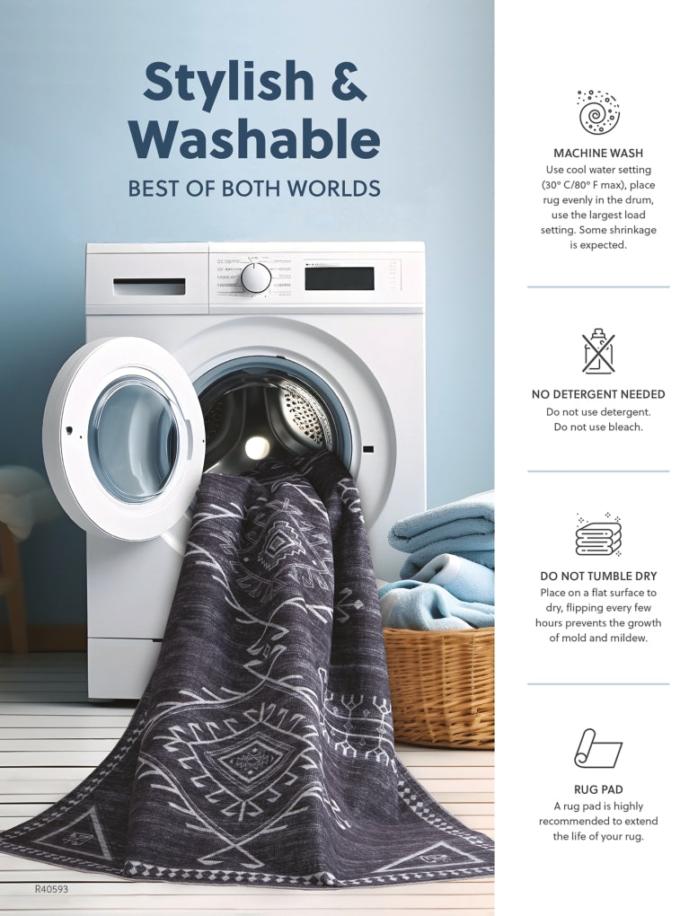 Grifflain Washable Rug