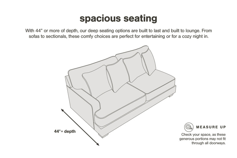 Regent Park 2-Piece Sectional Loveseat