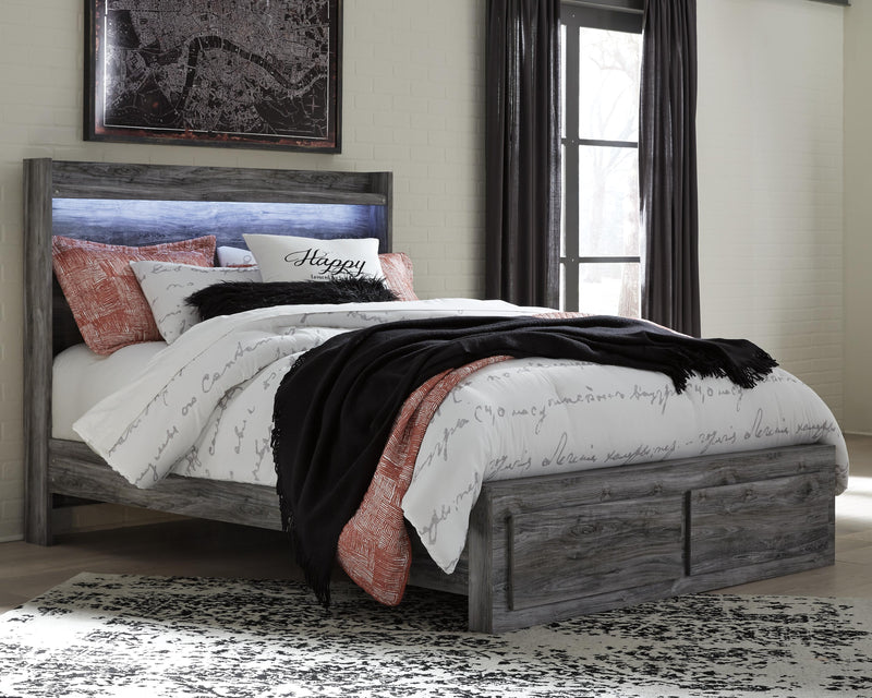 Cama con paneles Baystorm con 2 cajones de almacenamiento