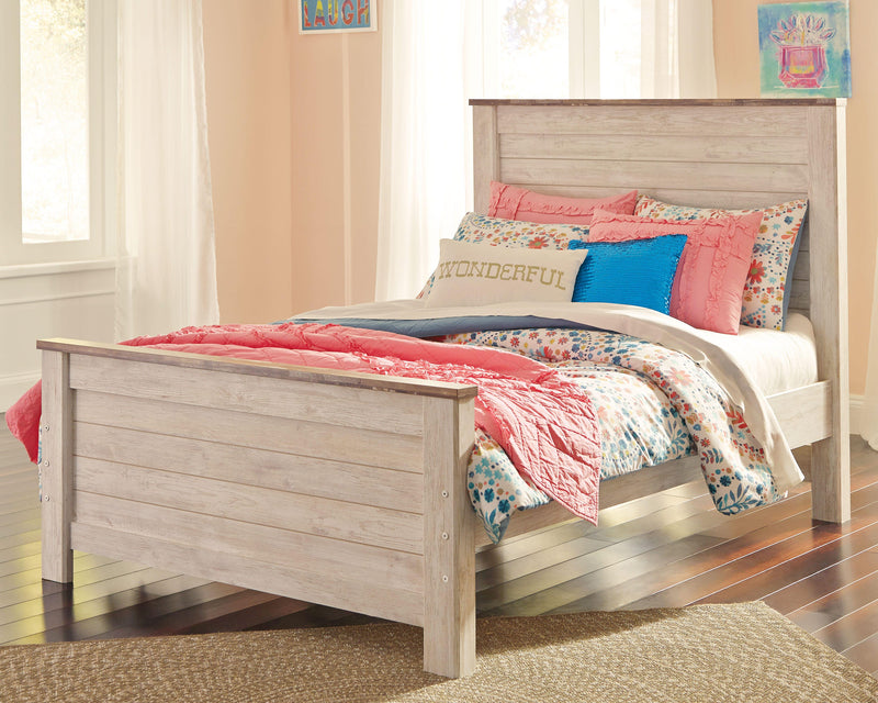 Willowton Panel Bed
