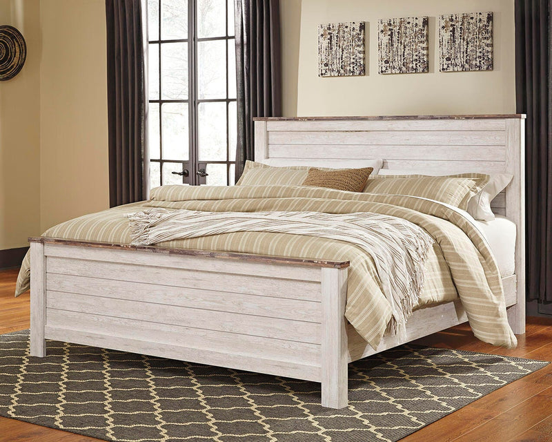 Willowton Panel Bed