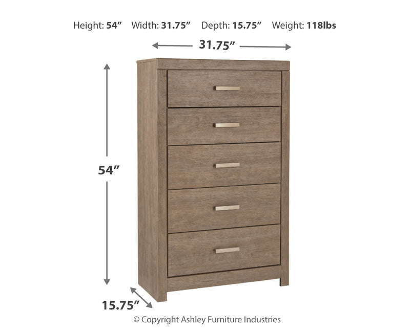 Culverbach Five Drawer Chest