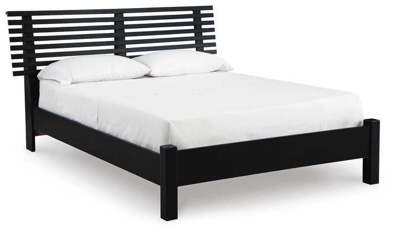 Cama con paneles Danziar Slat