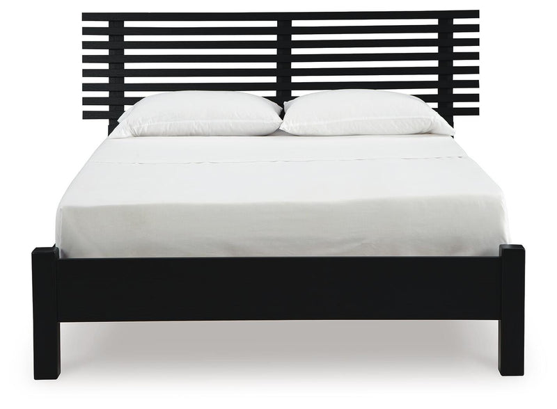 Cama con paneles Danziar Slat