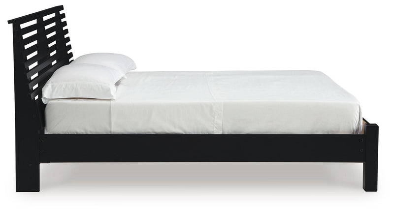Cama con paneles Danziar Slat