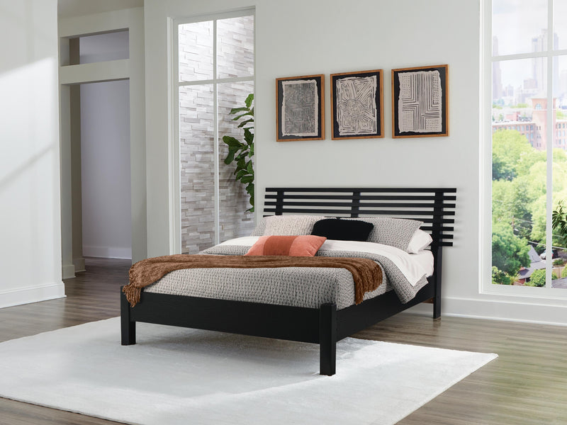 Cama con paneles Danziar Slat