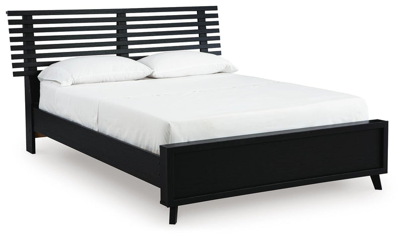Cama con paneles Danziar Slat
