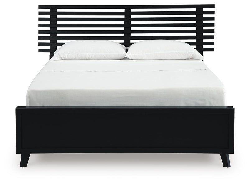 Cama con paneles Danziar Slat