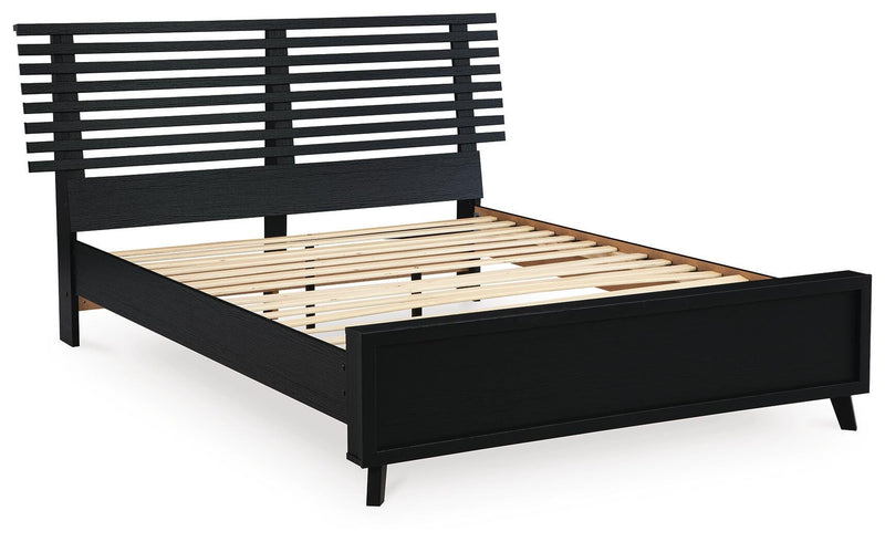 Cama con paneles Danziar Slat