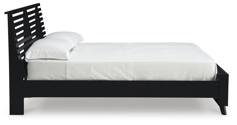 Cama con paneles Danziar Slat