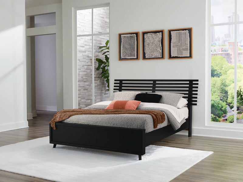 Cama con paneles Danziar Slat