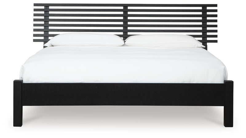 Danziar Slat Panel Bed Bedroom Set