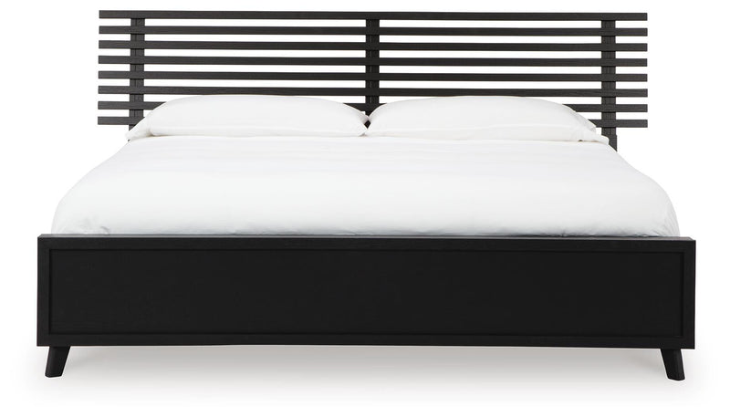 Danziar Slat Panel Bed Bedroom Set