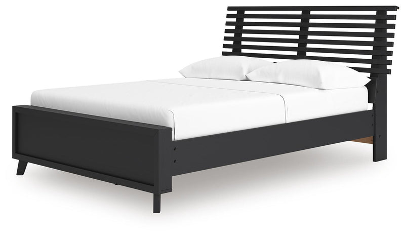 Cama con paneles Danziar Slat