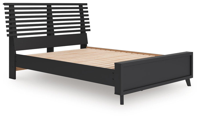 Cama con paneles Danziar Slat