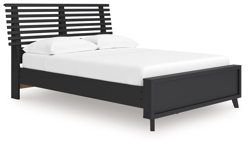 Cama con paneles Danziar Slat