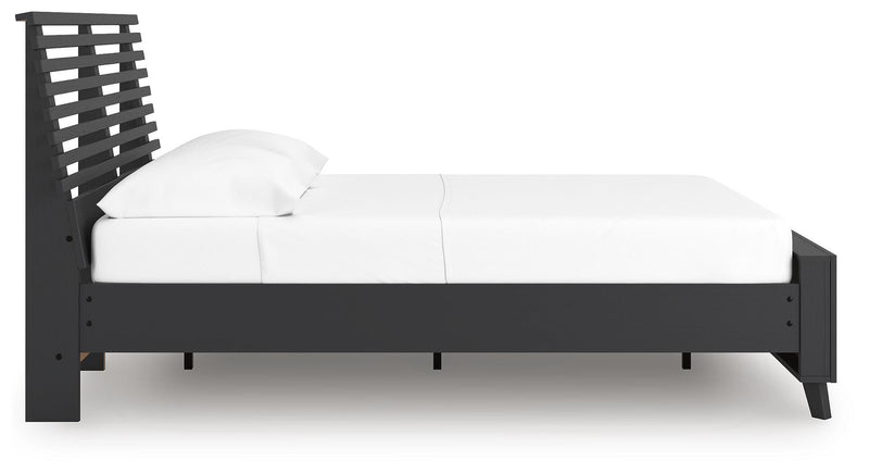 Cama con paneles Danziar Slat