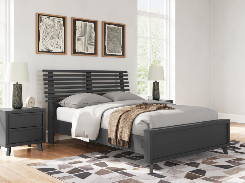 Cama con paneles Danziar Slat