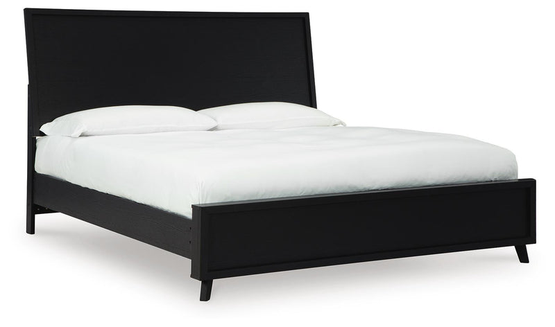 Juego de dormitorio con cama panel Danziar