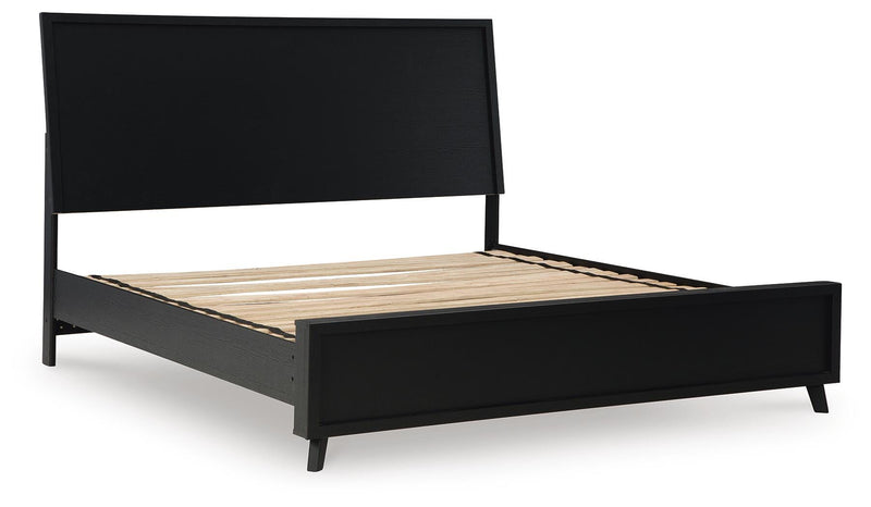 Juego de dormitorio con cama panel Danziar