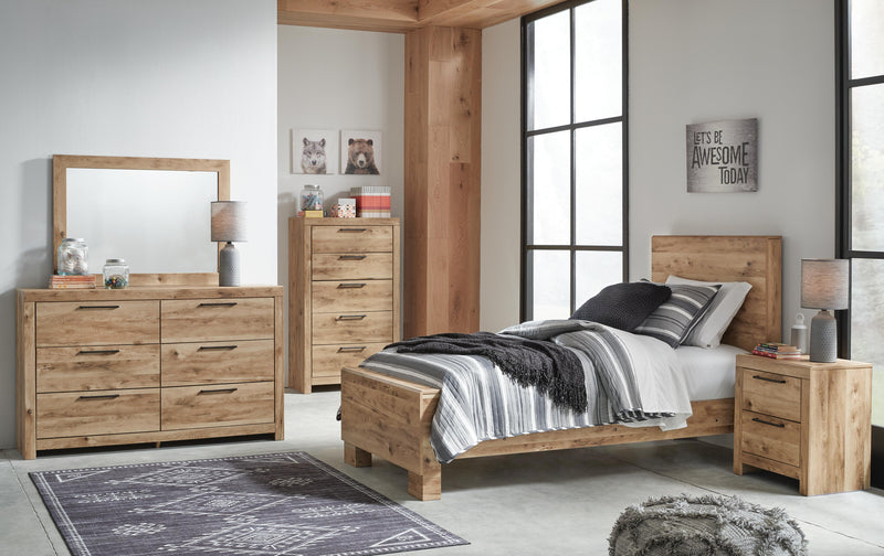 Hyanna Panel Bed Bedroom Set