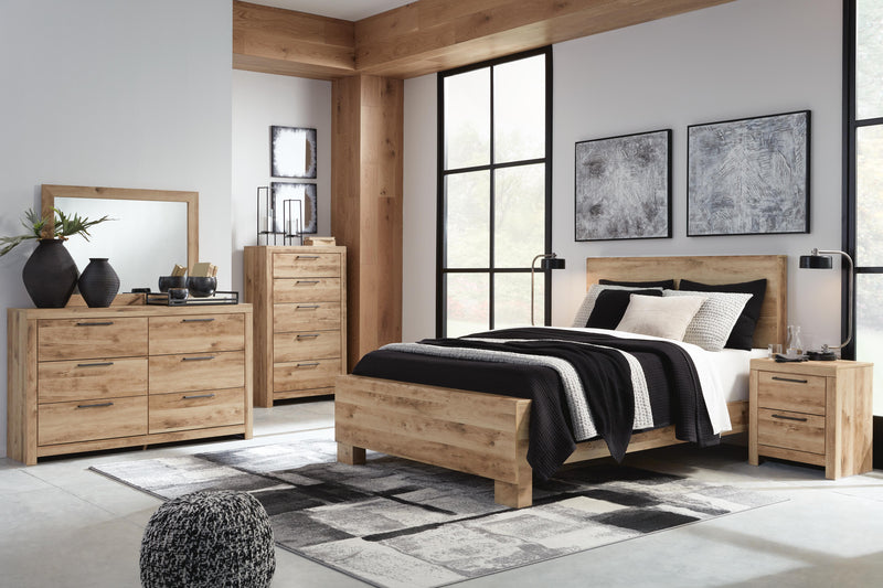 Hyanna Panel Bed Bedroom Set