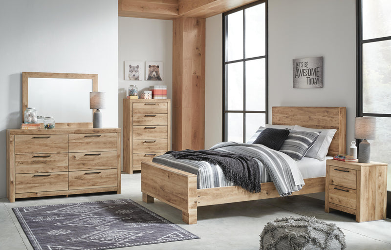 Hyanna Panel Bed Bedroom Set