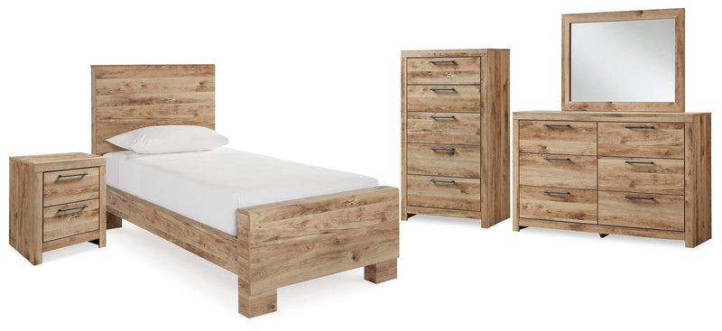 Hyanna Panel Bed Bedroom Set