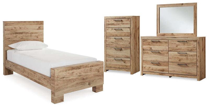 Hyanna Panel Bed Bedroom Set