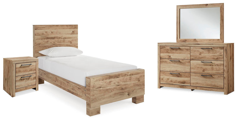 Hyanna Panel Bed Bedroom Set