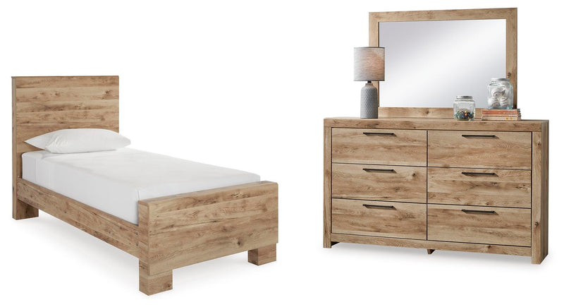 Hyanna Panel Bed Bedroom Set
